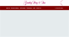 Desktop Screenshot of perryfunerals.com