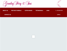 Tablet Screenshot of perryfunerals.com